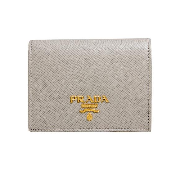 プラダ Prada 財布 レディース 二つ折り財布 ヌーベグレー Billfold 1mv4 Qwa F0424 Nube Prd Slg0371 Chelseagardensuk 通販 Yahoo ショッピング