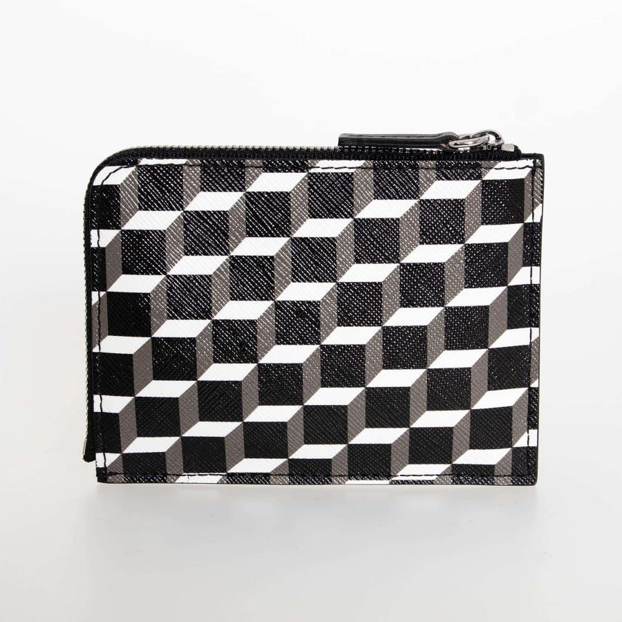 ピエールアルディ PIERRE HARDY 財布 レディース コインケース/カードケース VALOIS COIN PURSE ヴァロア コインパース TW01Z CANVAS CUBE-CALF｜chgardens｜05