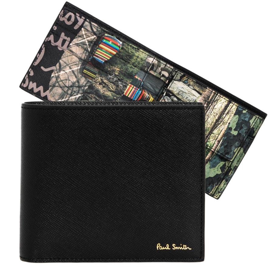 ポールスミス Paul Smith 財布 メンズ 二つ折り財布 ブラック Mens Wallet Billfold Coin M1a 43 Hminst 79 Black Psm Slg0106 Chelseagardensuk 通販 Yahoo ショッピング