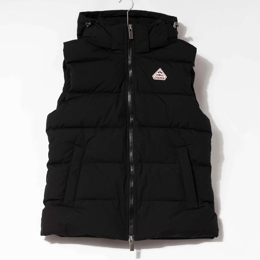 Pyrenex ピレネックス PYRENEX ダウンベスト ブラック SPOUTNIC