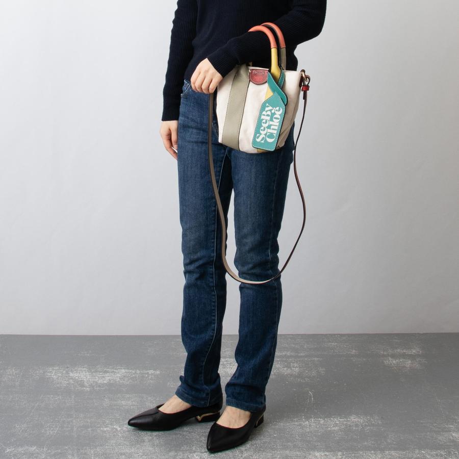 シーバイクロエ SEE BY CHLOE バッグ レディース 2WAYハンド/ショルダーバッグ LAETIZIA レティシア MINI TOTE CROSSBODY CHS22USB68 B04 全2色｜chgardens｜03