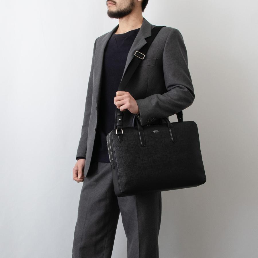 Smythson スマイソン SMYTHSON バッグ 2WAYブリーフケース Smythson スマイソン SMYTHSON バッグ 2WAYブリーフケース