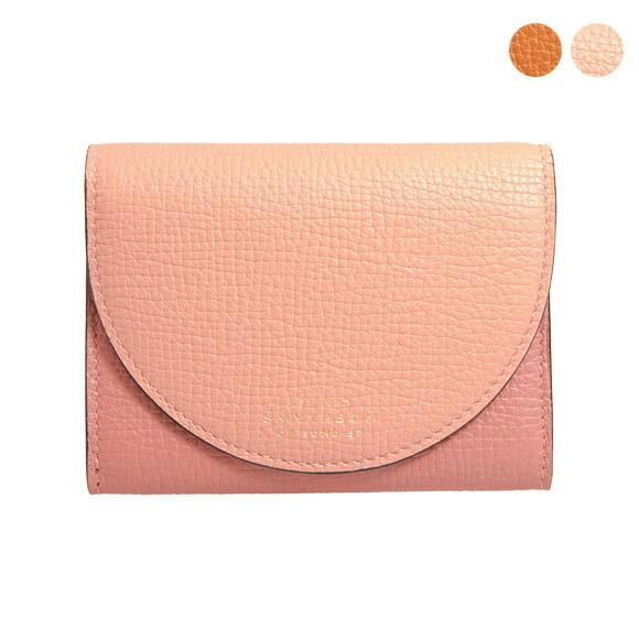 スマイソン Smythson 財布 レディース 二つ折り財布 Concertina Ludlow Small Moon Compact Purse 全2色 Smt Slg0026 Chelseagardensuk 通販 Yahoo ショッピング