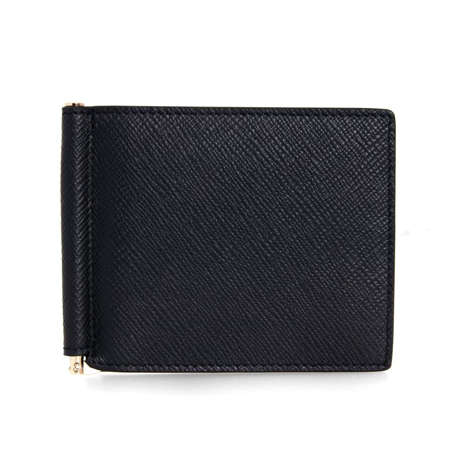 6 Card Slot Money Clip Wallet in Panama in navy