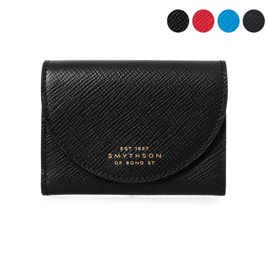 スマイソン SMYTHSON 財布 レディース 三つ折り財布 PANAMA MOON COMPACT PURSE 全4色 :smt