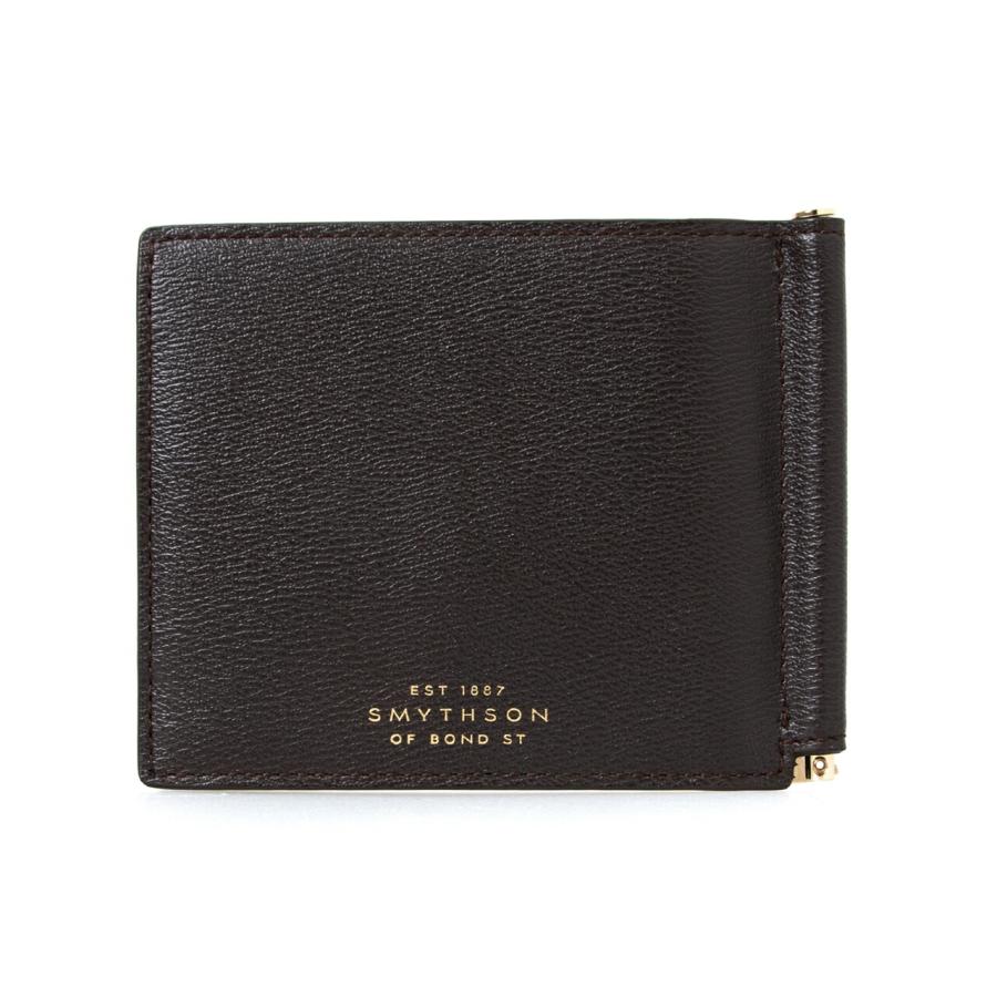 スマイソン Smythson 財布 メンズ 二つ折り財布 マネークリップ ブラウン Grosvenor Money Clip Wallet Brown Smt Slg0049 Chelseagardensuk 通販 Yahoo ショッピング