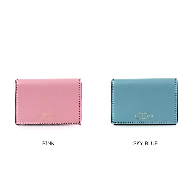 Smythson スマイソン　名刺入れ　カードケース　ピンク Smythson スマイソン 名刺入れ カードケース ピンク