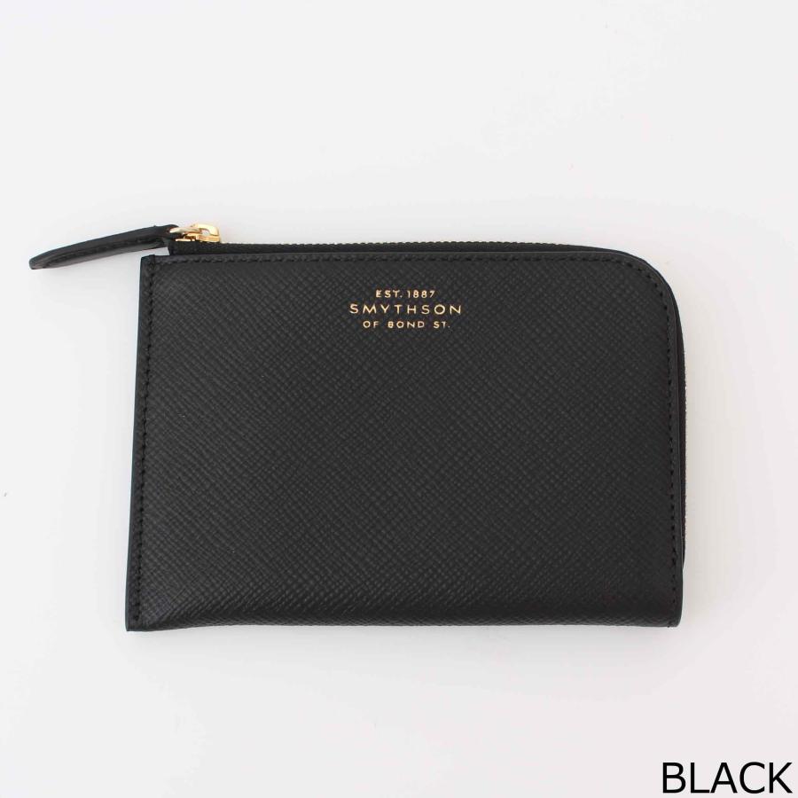 STONE  K1S152100237S0057V0029 関税送料込 Smythson スマイソン SMYTHSON 財布 ポーチ L字ファスナー財布