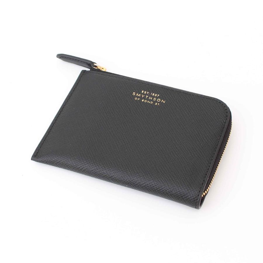 【新品】SMYTHON お財布 SMYTHSON / スマイソン コンパクトウォレット 牛革 カーフ 小銭