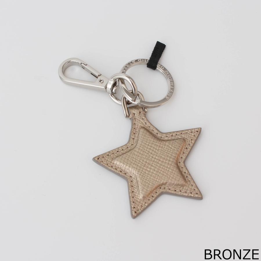 【新品】完売色 スマイソン Panama ストラップ キーリング キーホルダー Smythson（スマイソン） キーリング PANAMA STAR KEYRING レディース