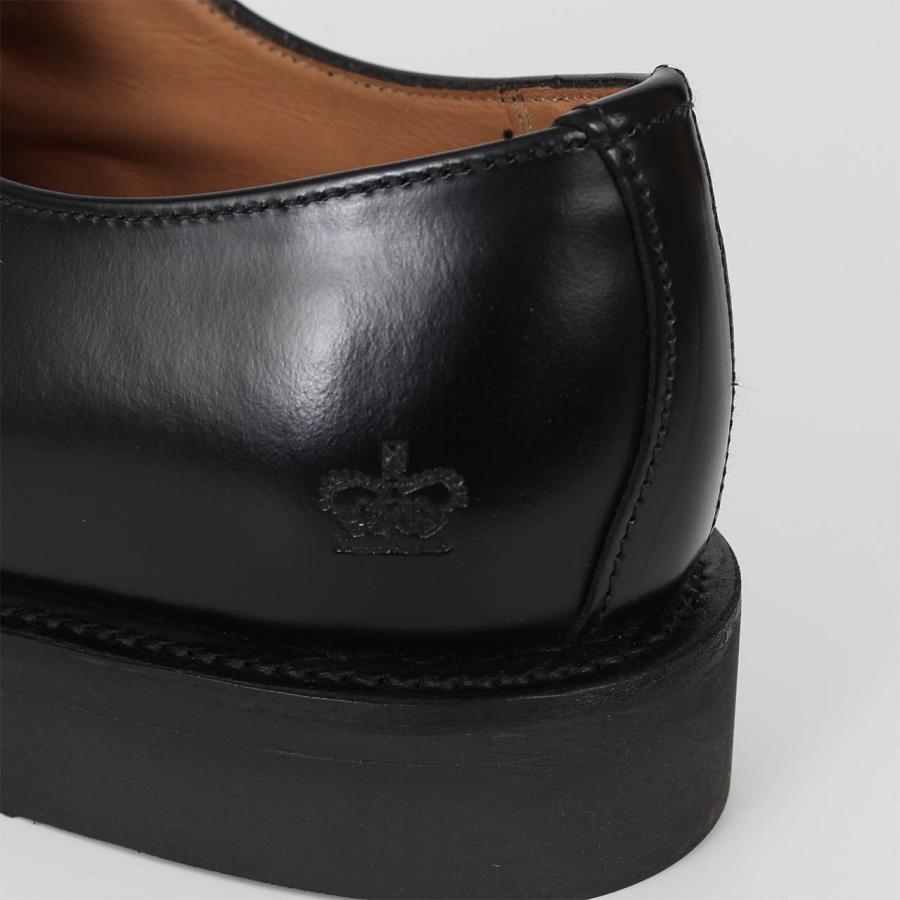 サンダース SANDERS レザーシューズ MILITARY OFFICER SHOE ミリタリー オフィサーシューズ メンズ 2246B PICUSA SINGLE DAINITEの画像
