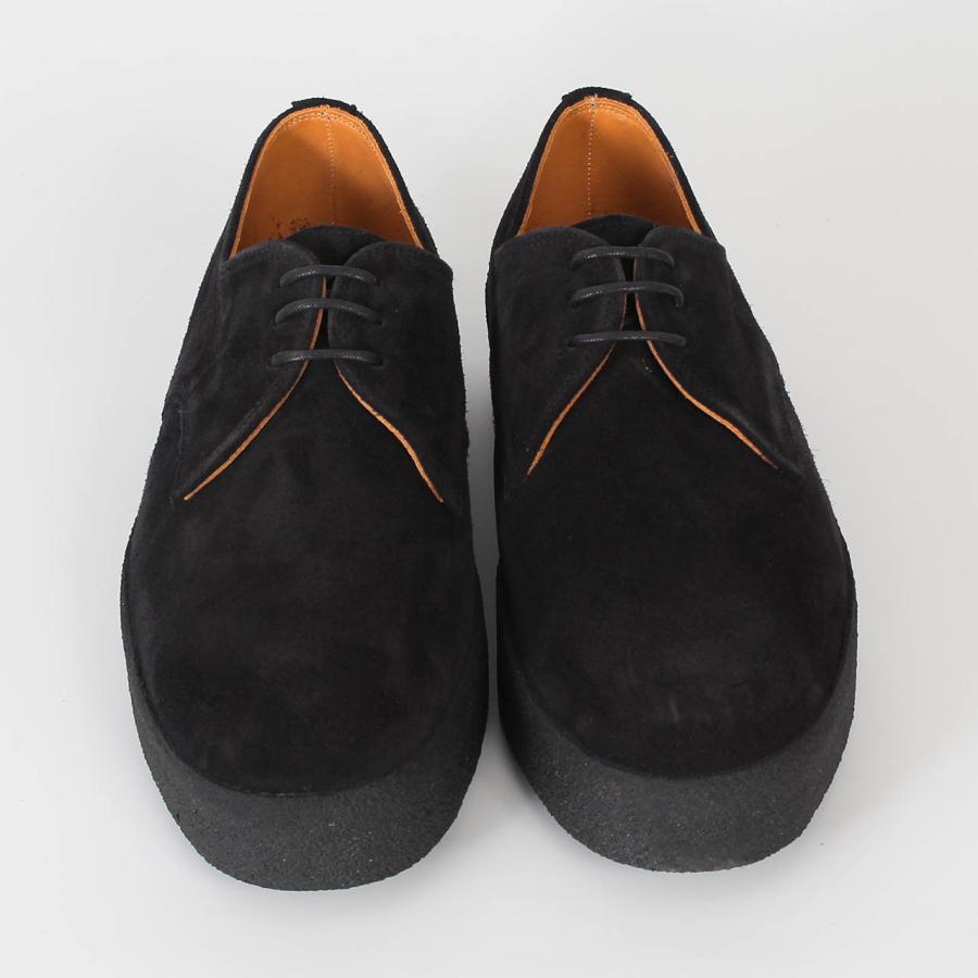サンダース SANDERS レザーシューズ SANDERS BRIT SHOE  サンダース ブリットシューズ メンズ 9913BS SUEDE CREPE SOLE/ FLAT FOXINGの画像