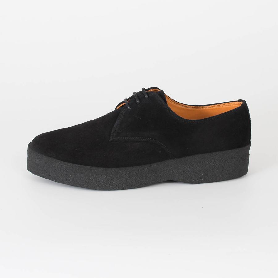 サンダース SANDERS レザーシューズ SANDERS BRIT SHOE  サンダース ブリットシューズ メンズ 9913BS SUEDE CREPE SOLE/ FLAT FOXINGの画像