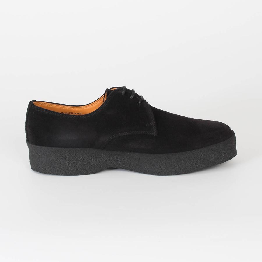 サンダース SANDERS レザーシューズ SANDERS BRIT SHOE  サンダース ブリットシューズ メンズ 9913BS SUEDE CREPE SOLE/ FLAT FOXINGの画像