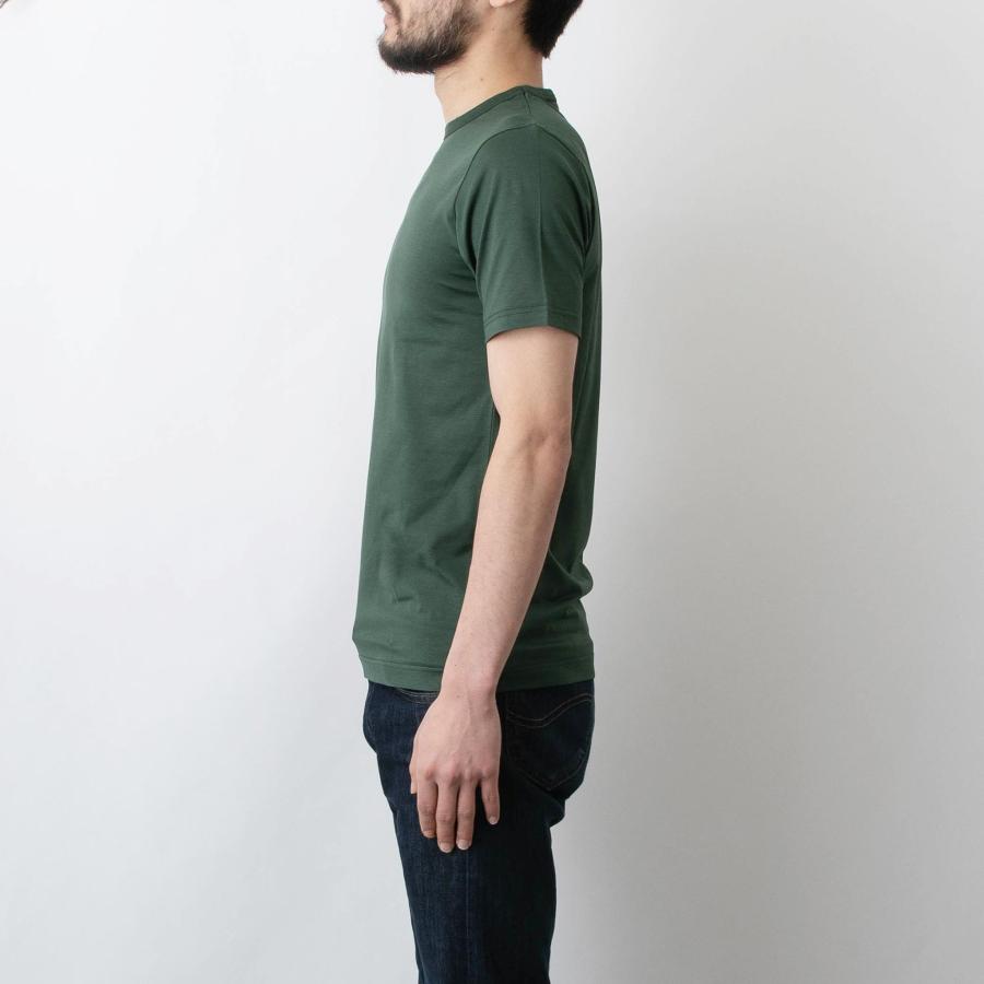 サンスペル SUNSPEL メンズ クルーネック半袖Tシャツ SHORT SLEEVE CREW NECK T-SHIRT MTSH0001 SUPIMA LONG STAPLE COTTON 全5色｜chgardens｜03