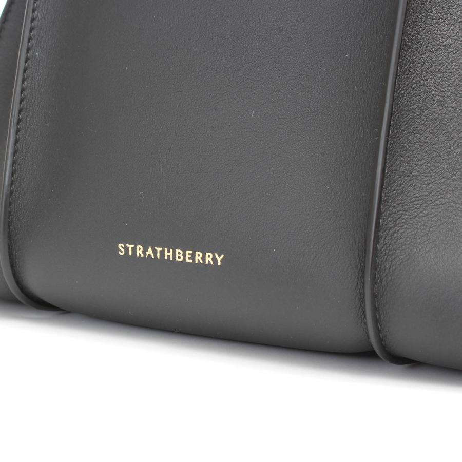 ストラスベリー STRATHBERRY バッグ 2WAYハンド/ショルダーバッグ ARKSHELL TOP HANDLE レディース LEATHERの画像