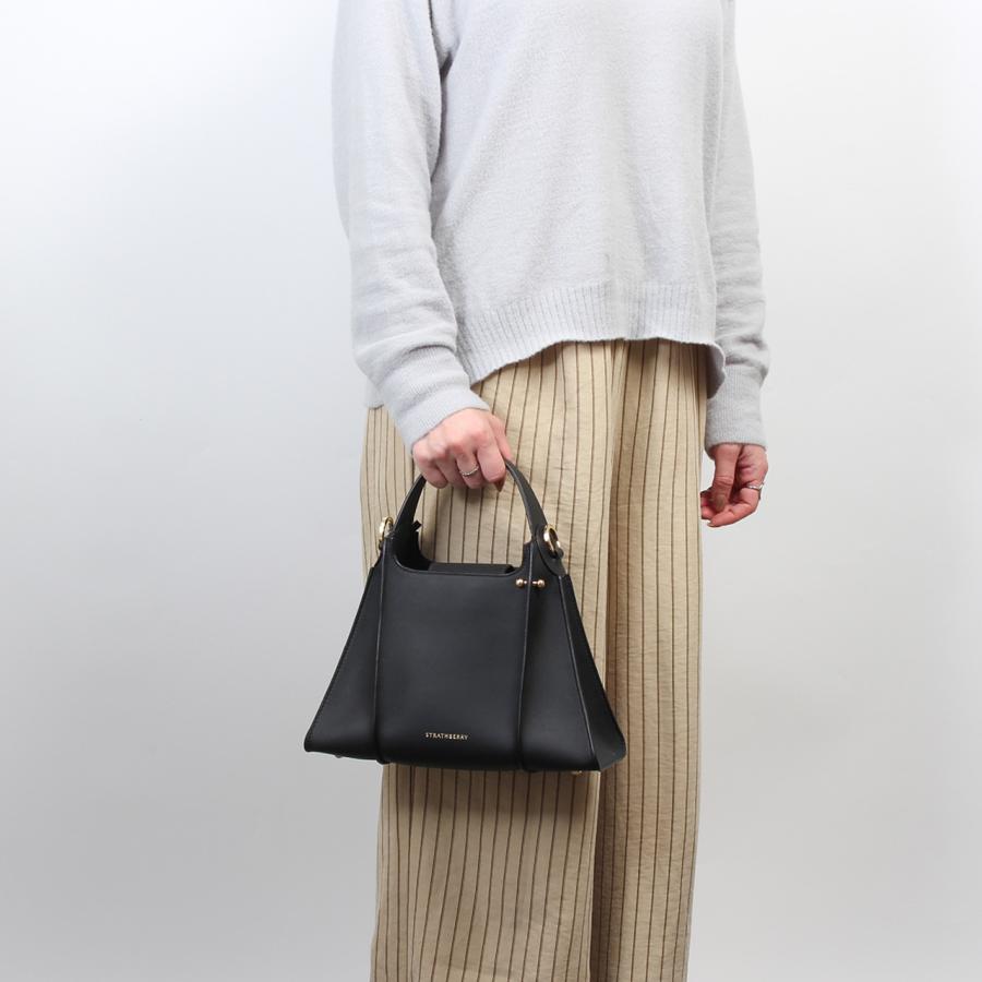 ストラスベリー STRATHBERRY バッグ 2WAYハンド/ショルダーバッグ ARKSHELL TOP HANDLE レディース LEATHERの画像