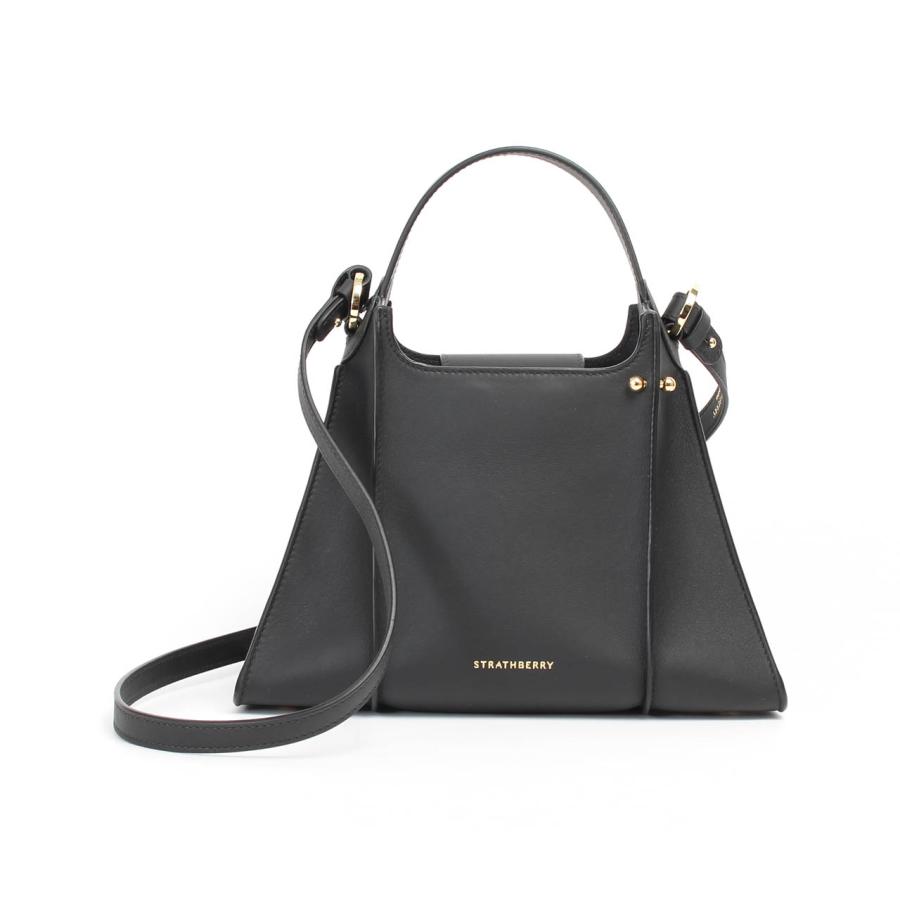 ストラスベリー STRATHBERRY バッグ 2WAYハンド/ショルダーバッグ ARKSHELL TOP HANDLE レディース LEATHERの画像