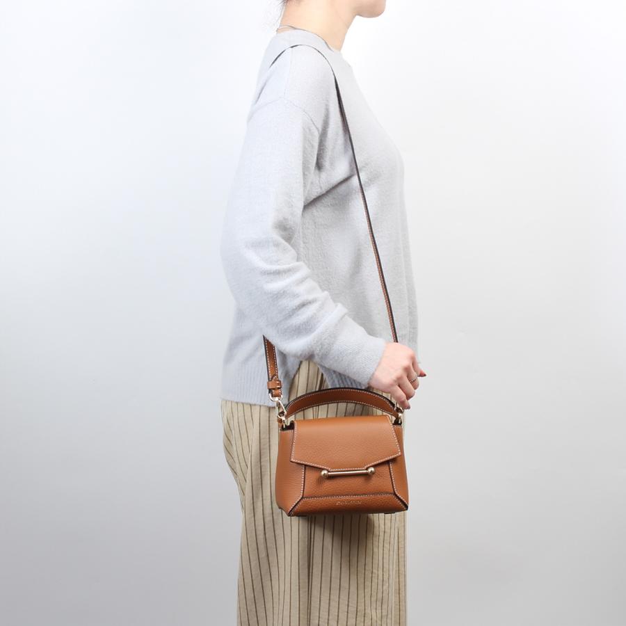 ストラスベリー STRATHBERRY バッグ 2WAYハンド/ショルダーバッグ MOSAIC NANO レディース GRAINの画像