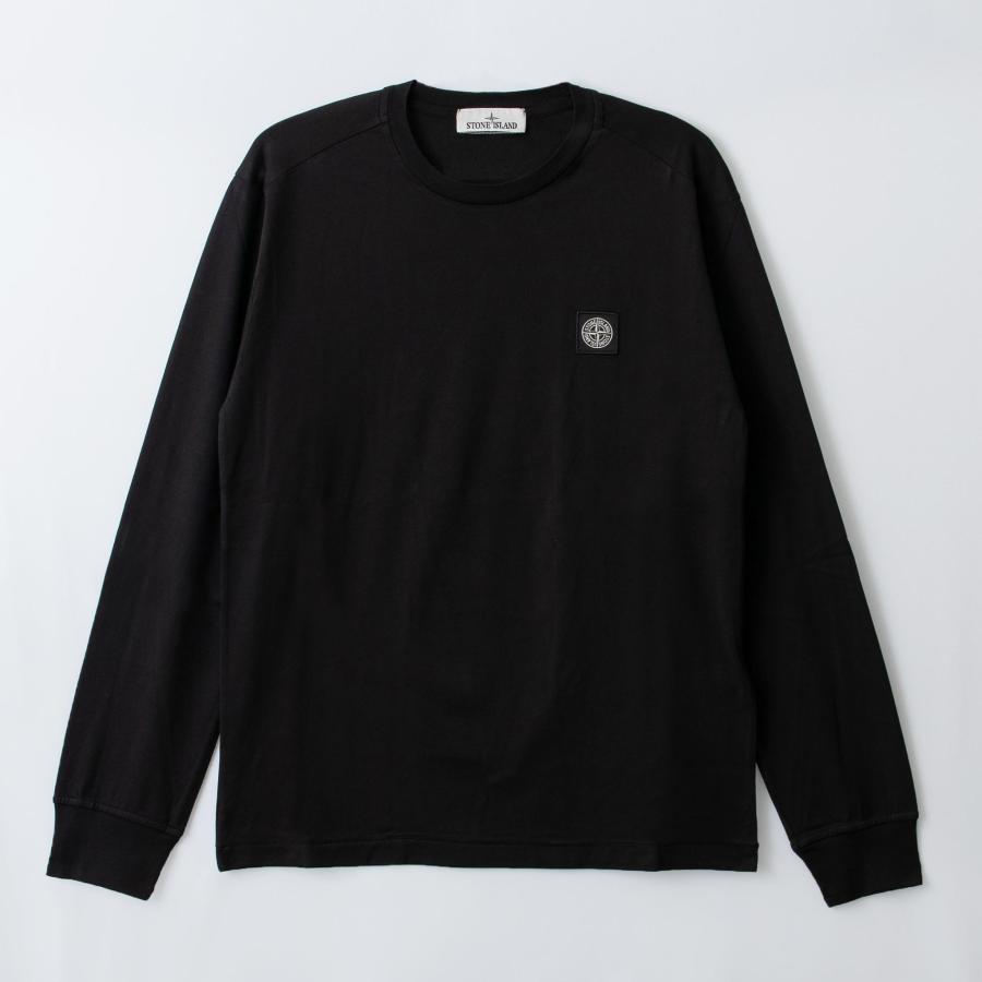 stone  コンパスパッチ ロンT ブラック M stone island コンパスパッチ ロンT ブラック L