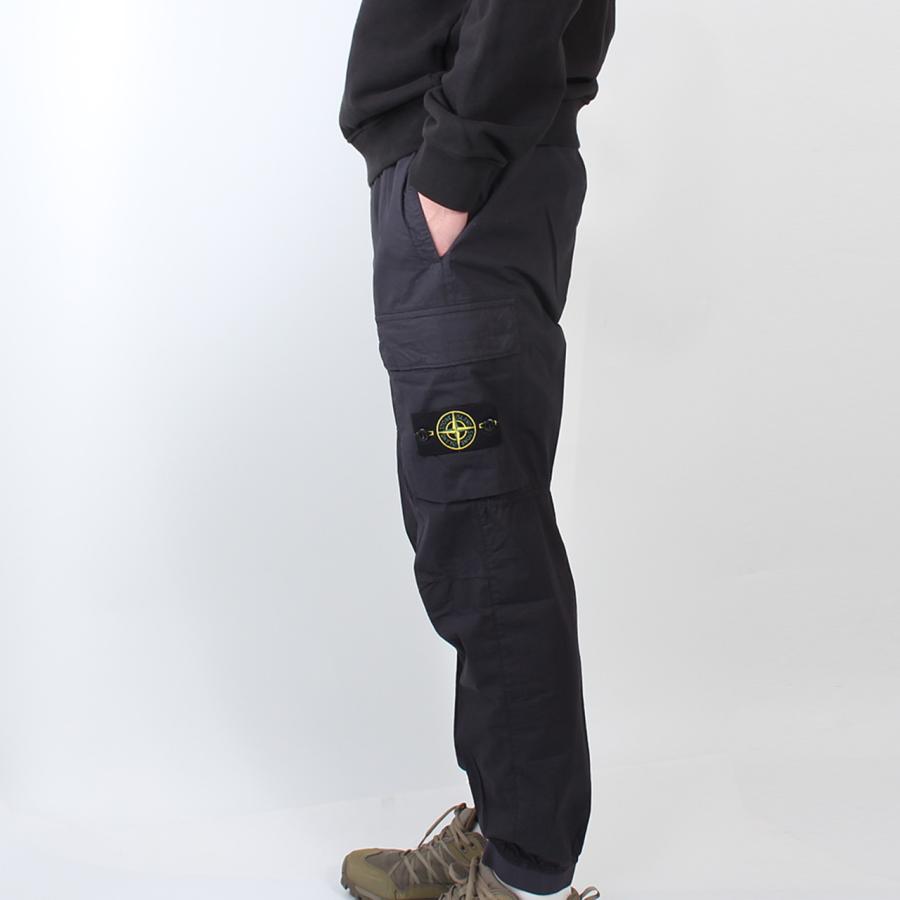 ストーンアイランド STONE ISLAND パンツ REGULAR TAPERED FIT CARGO TROUSERS WITH ELASTICATED WAISTBAND メンズ L1S153100031 S0003の画像