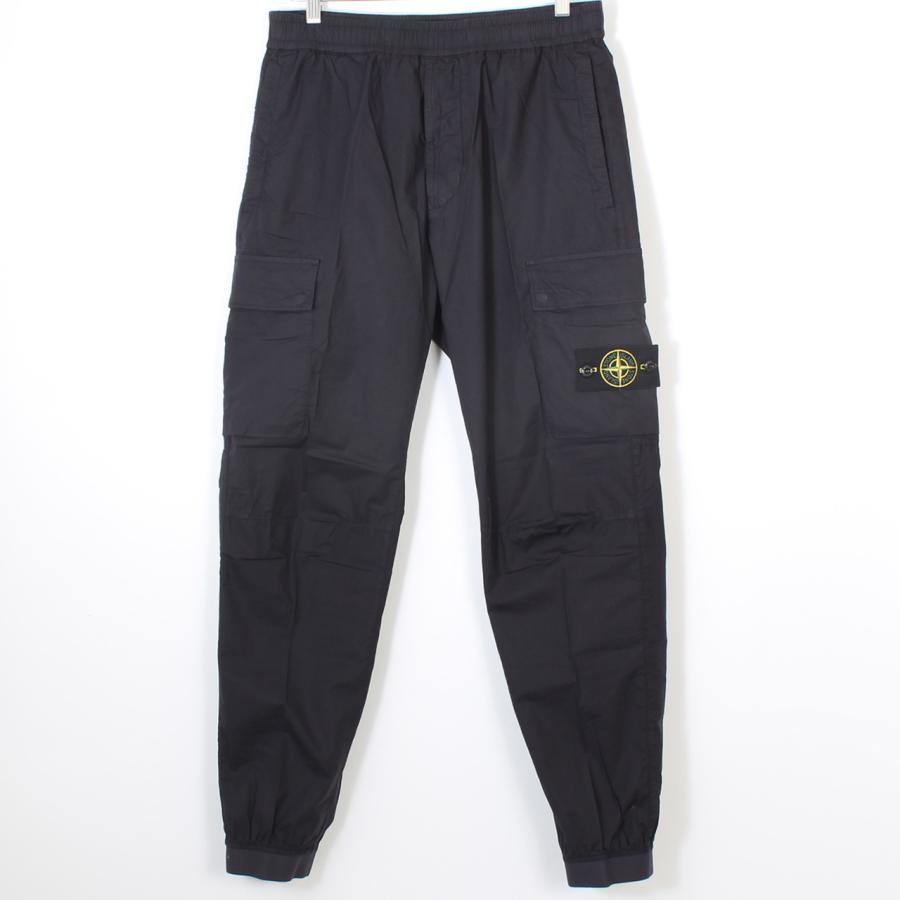 ストーンアイランド STONE ISLAND パンツ REGULAR TAPERED FIT CARGO TROUSERS WITH ELASTICATED WAISTBAND メンズ L1S153100031 S0003の画像