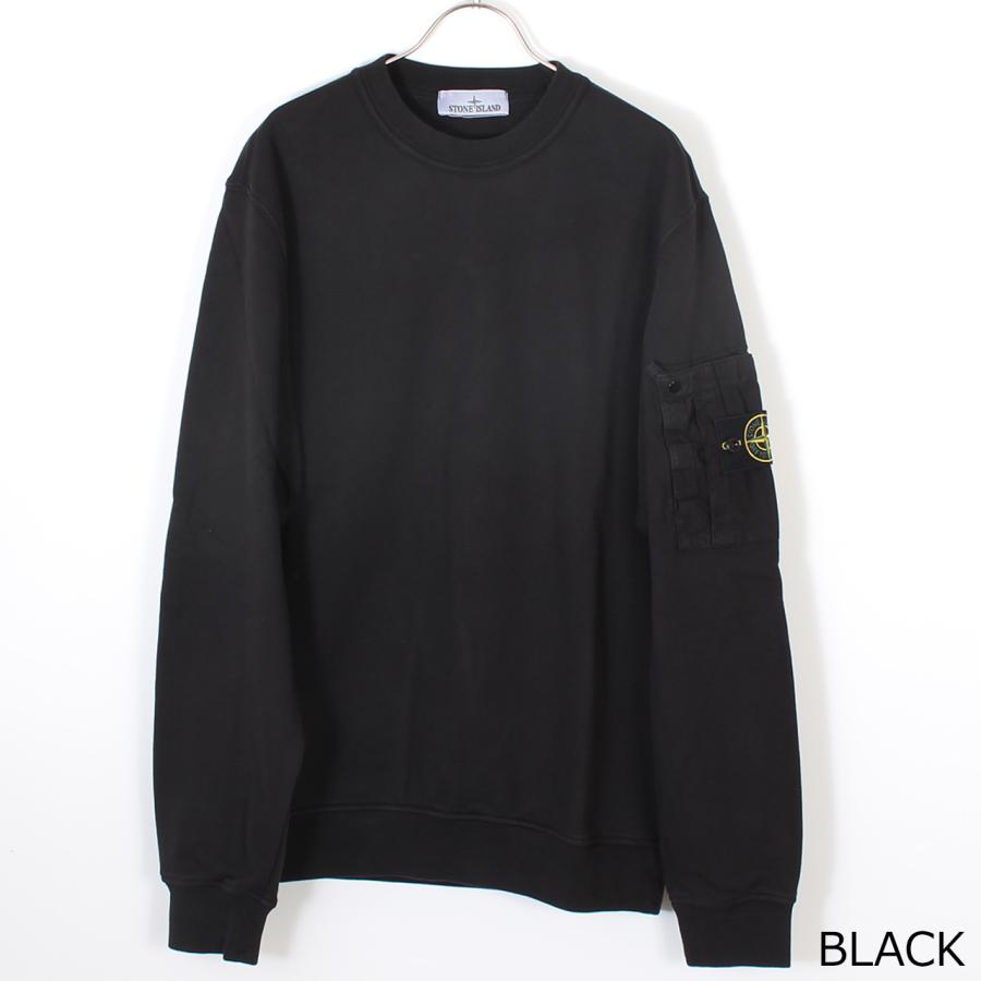 Stone  スウェット　black STONE ISLAND（ストーン アイランド） スウェット REGULAR FIT