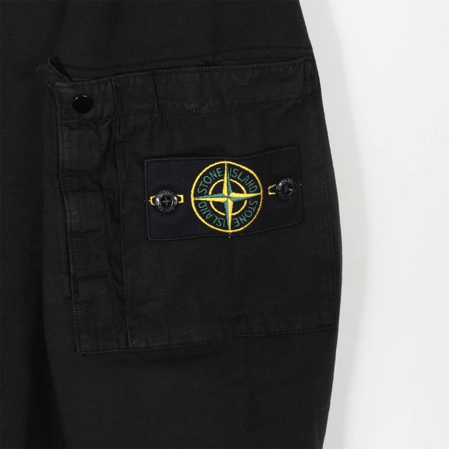 ストーンアイランド STONE ISLAND スウェット REGULAR FIT CREWNECK SWEATSHIRT WITH SEASONAL POCKET メンズ L1S156100019 S0410の画像