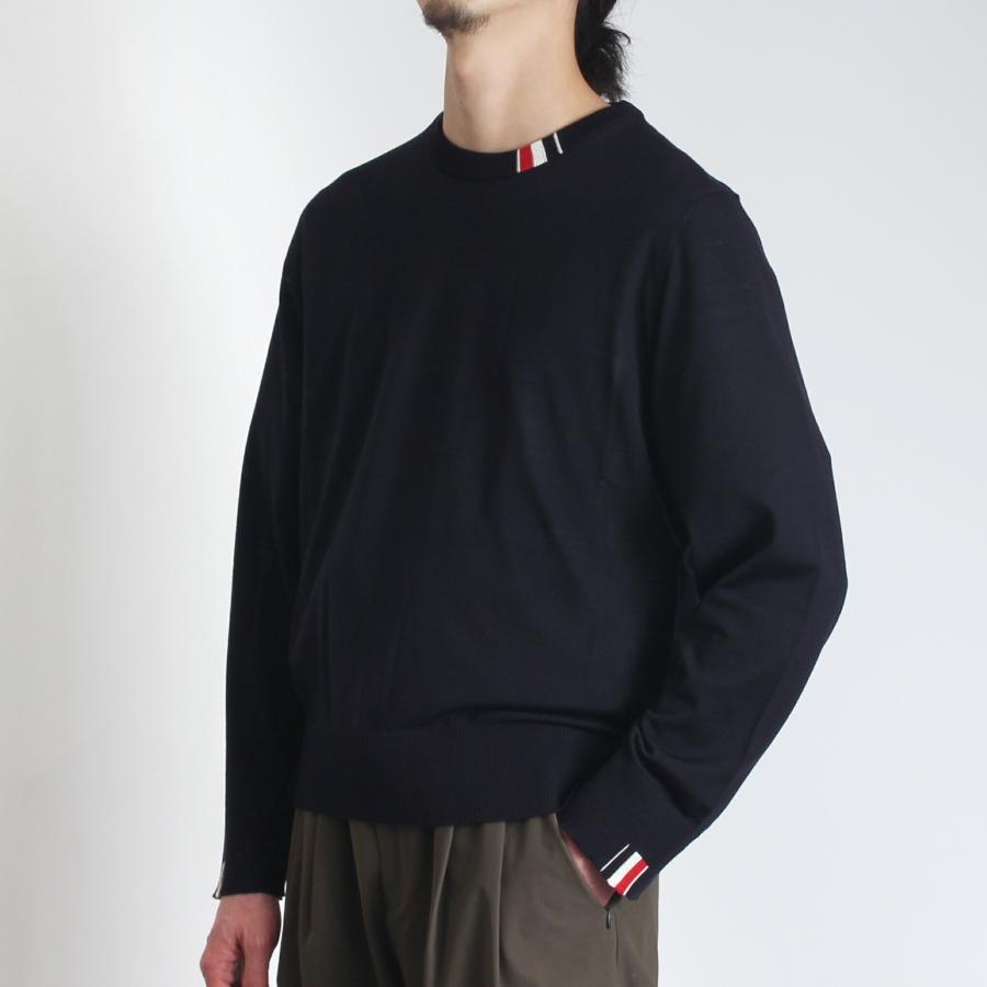 トムブラウン THOM BROWNE メンズ クルーネック長袖ニット JERSEY  