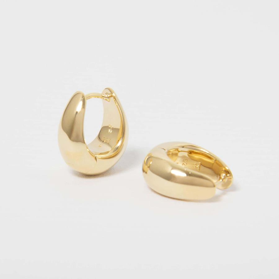TOM WOOD（トムウッド） ピアス ICE HOOPS SMALL GOLD アイス・フープ
