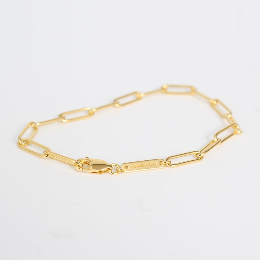 TOM WOOD（トムウッド） ブレスレット BOX BRACELET GOLD ボックス