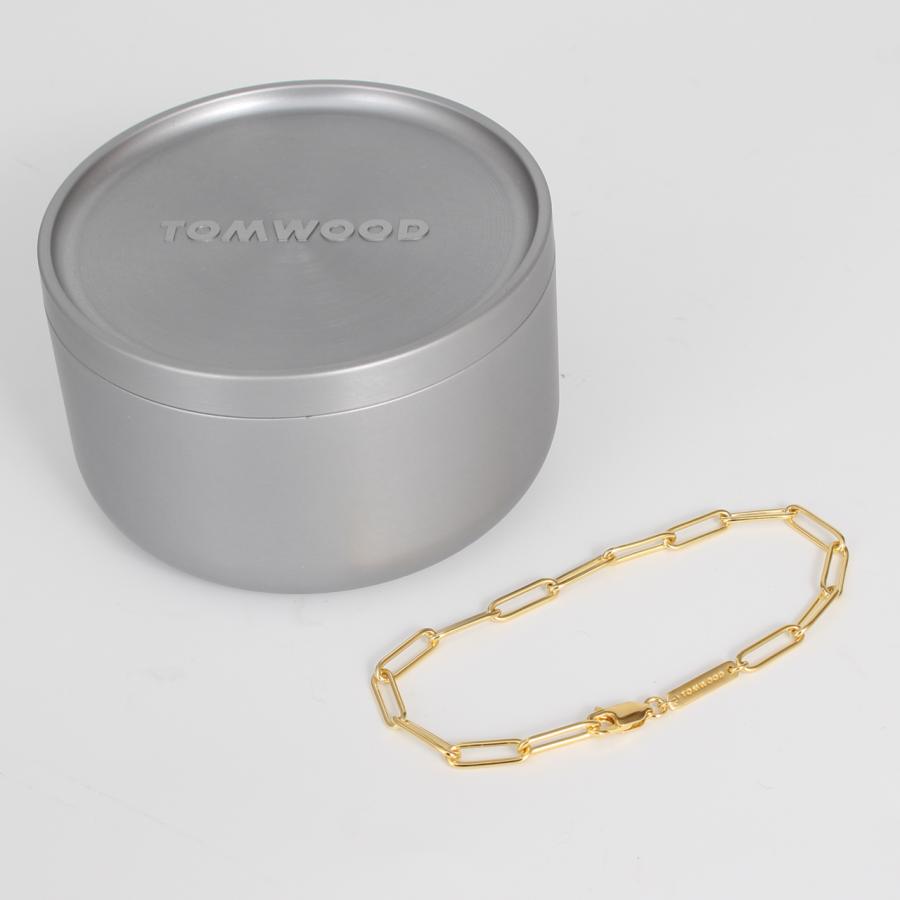 TOM WOOD（トムウッド） ブレスレット BOX BRACELET GOLD ボックス