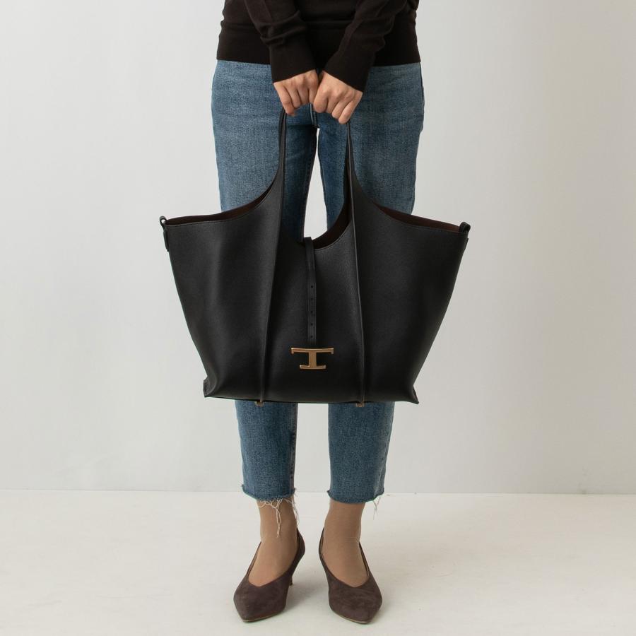 トッズ TOD'S バッグ レディース ハンドバッグ T TIMELESS SHOPPING BAG MEDIUM タイムレス XBWTSBA0300 Q8E｜chgardens｜04