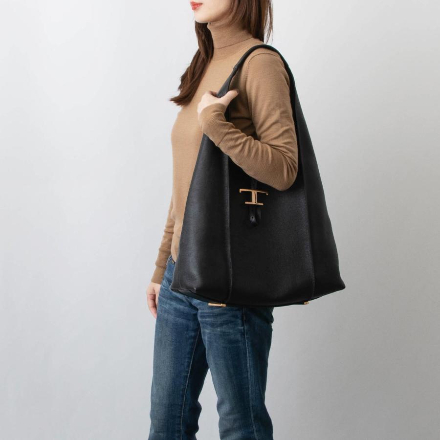 トッズ TOD'S バッグ レディース トートバッグ T TIMELESS タイムレス HOBO BAG LARGE トートバッグ Lサイズ XBWTSBE0400 Q8E 全2色｜chgardens｜02