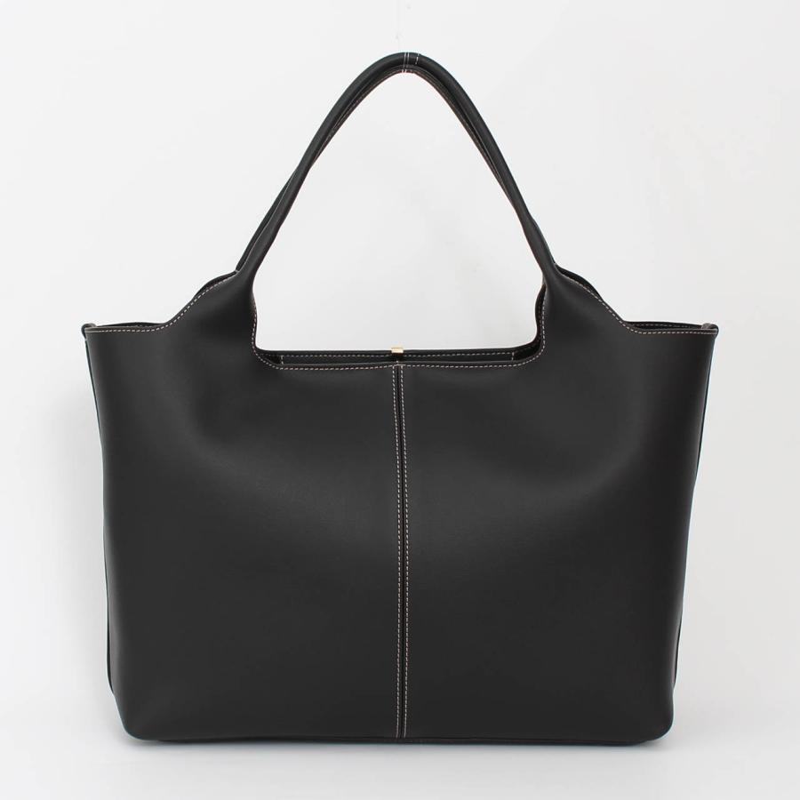 TOD'S トッズ トートバッグ ブラック 大容量 TOD'S（トッズ） バッグ トートバッグ EBR TOTE SHOPPING BAG MEDIUM