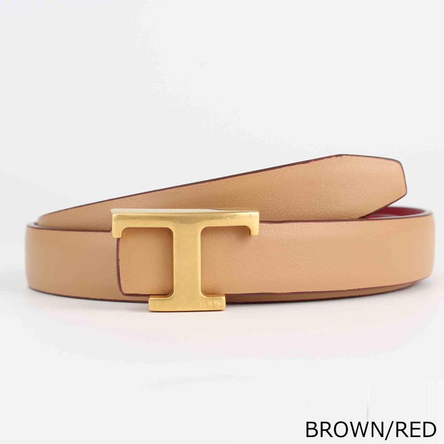 TOD'S（トッズ） リバーシブルベルト T TIMELESS REVERSIBLE BELT 2cm