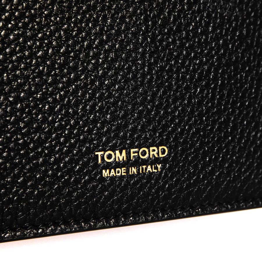 TOM FORD トムフォード 財布 二つ折り財布 T LINE CLASSIC