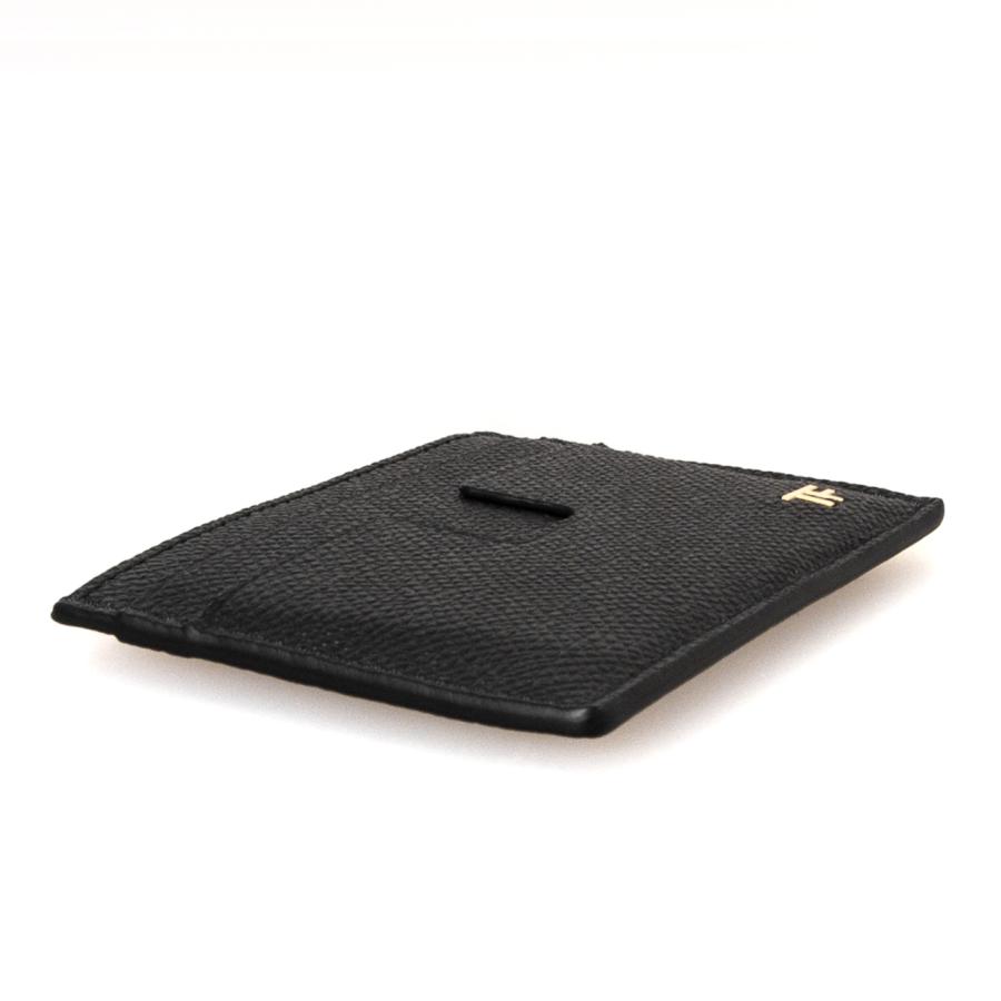 TOM FORD トムフォード カードケース ブラック SMALL GRAIN CALF TOM FORD トムフォード カードケース ブラック SMALL GRAIN CALF