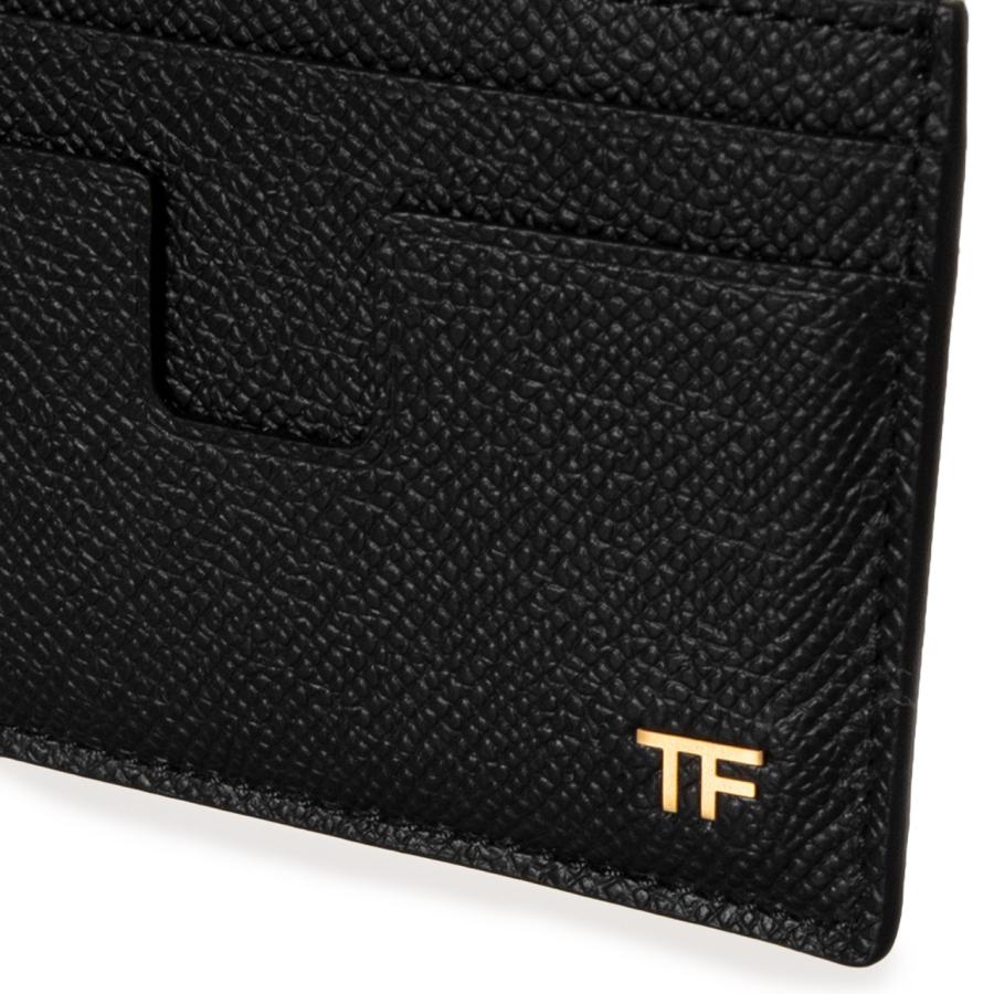TOM FORD トムフォード カードケース ブラック SMALL GRAIN CALF TOM FORD トムフォード カードケース ブラック SMALL GRAIN CALF