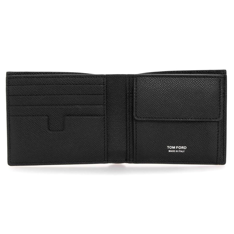 近年モデル TOM FORD Tara 三つ折り財布 ゴールド金具 ホワイト トムフォード TOM FORD 財布 二つ折り財布 折りたたみ財布 小銭