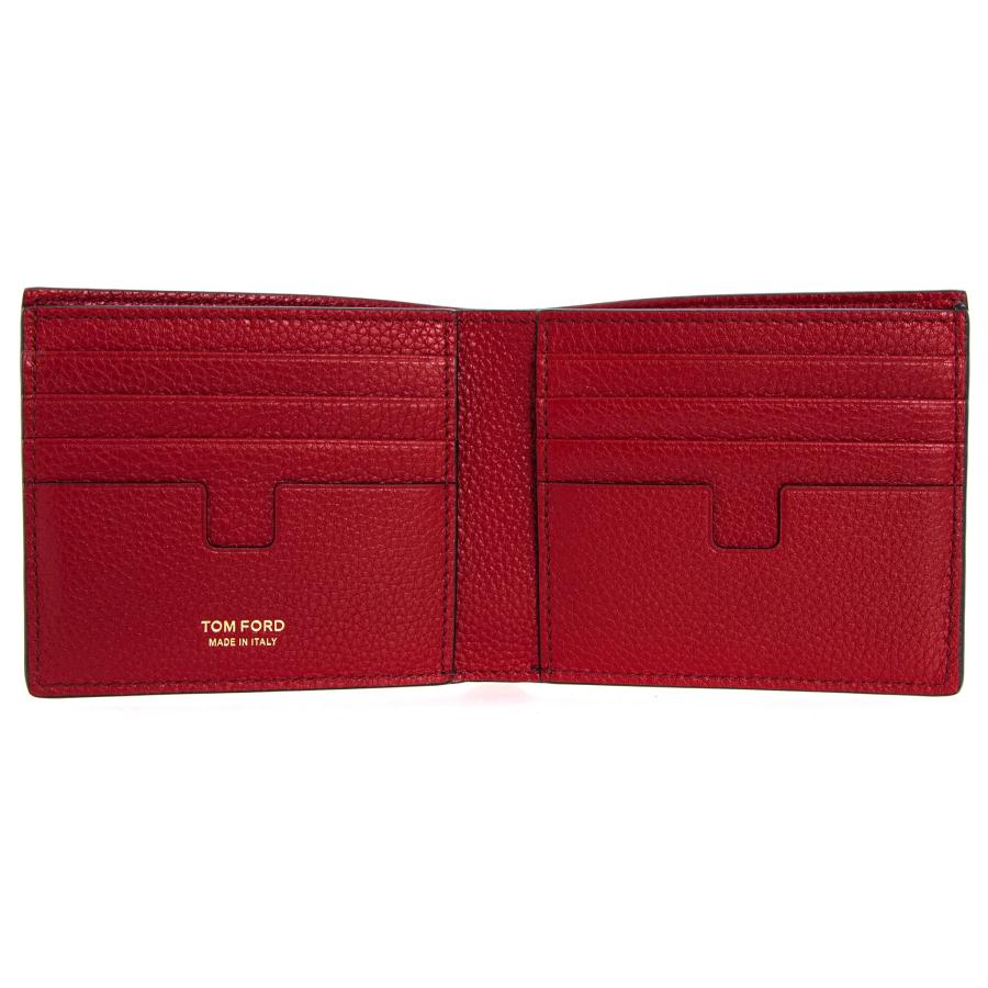 TOM FORD トムフォード 財布 メンズ 二つ折り財布 T LINE TWO TOM FORD トムフォード 財布 メンズ 二つ折り財布 T LINE TWO