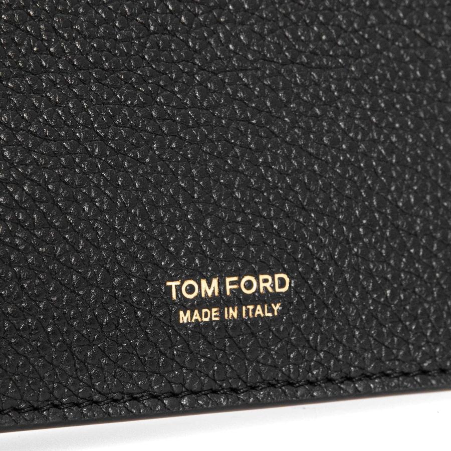 TOM FORD トムフォード 財布 メンズ 二つ折り財布 T LINE TWO