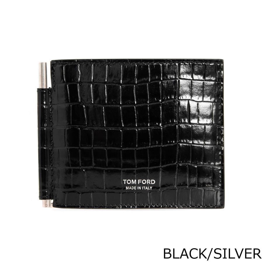 TOMFORD トムフォードクロコダイルレザー 二つ折り財布
