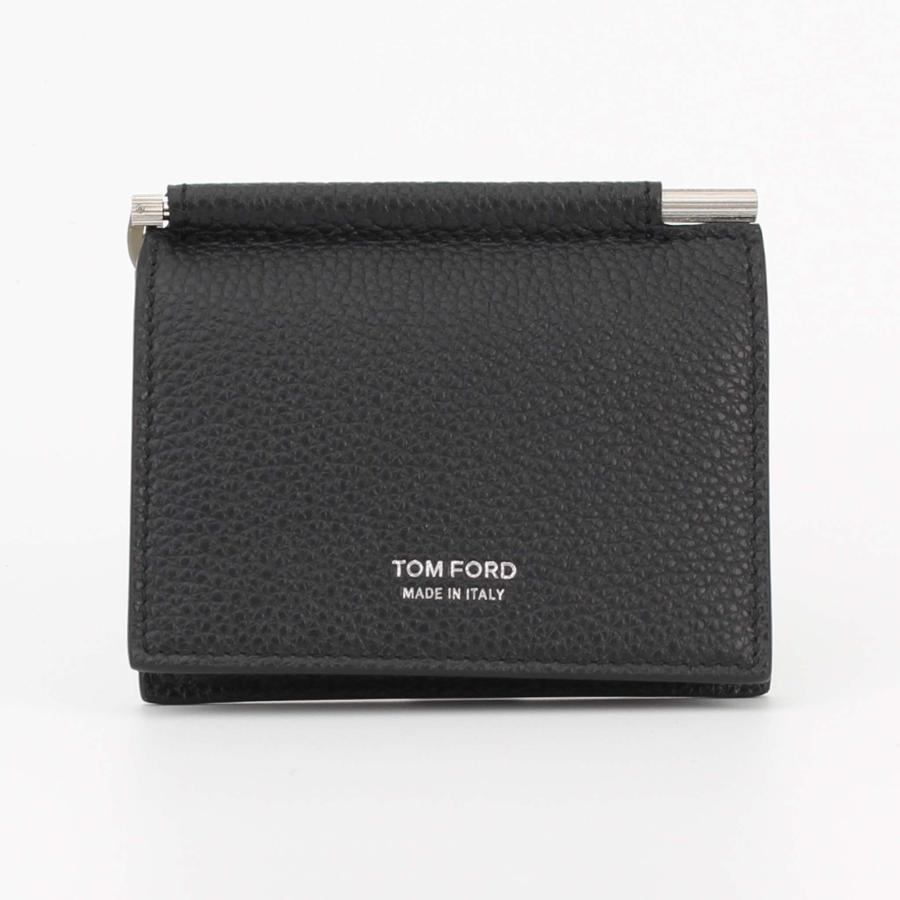 トムフォード TOM FORD 財布 メンズ カードケース（マネークリップ） T LINE FOLDING MONEY CLIP CARDHOLDER  Y0340 LCL158G 1N001 BLACK/GOLD : tom-slg0074 : ChelseagardensUK - 通販 - 