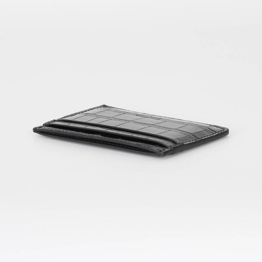 トムフォード TOM FORD カードケース EXOTIC LINE SHINY PRINTED CROC CLASSIC CARD HOLDER メンズ Y0413 LCL439G / LCL439Sの画像