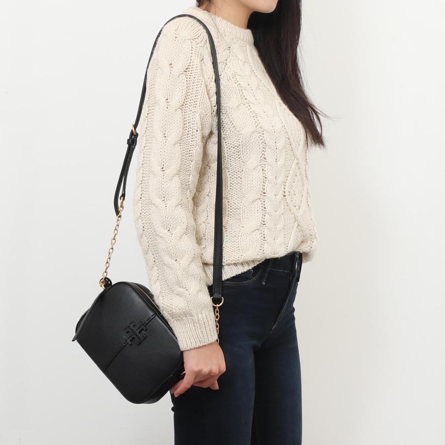 ✨美品✨トリーバーチ　テイラー　カメラバッグ　ショルダーバッグ マックグロー　黒 極美品】 トリーバーチ ショルダーバッグ カメラバッグ 黒 マック