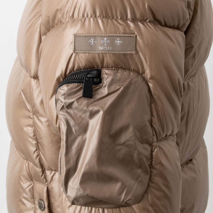 TATRAS タトラス　ダウンジャケット S ブラウン　ウエストベルト TATRAS（タトラス） ダウンジャケット BELBO ベルボ ダウンジャケット