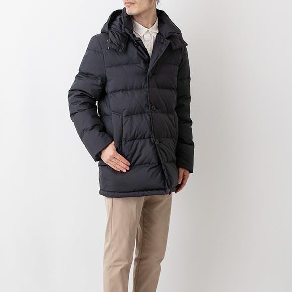 トラディショナル ウェザーウェア TRADITIONAL WEATHERWEAR メンズ ダウンジャケット ネイビー DERBY HOOD DOWN  CH0958 AI02 NAVY