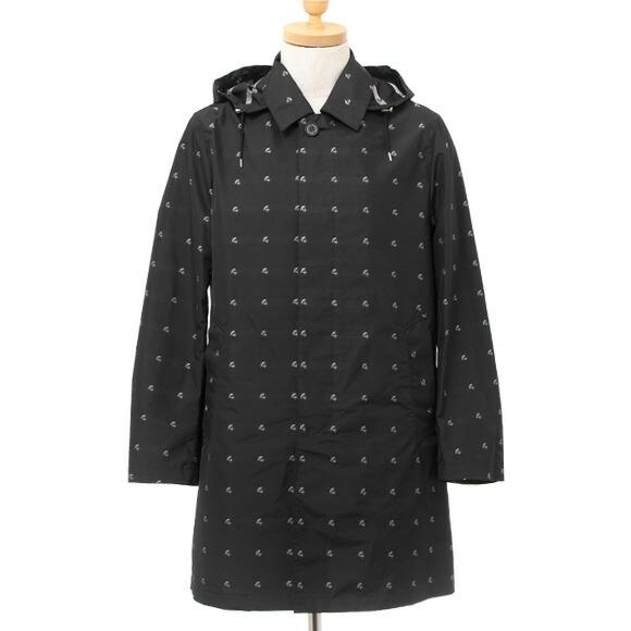 トラディショナル ウェザーウェア Traditional Weatherwear メンズ ステンカラーコート ブラック アンブレラ柄 Selby Hood Ch0402 Ah03c Black Tww Rtw0066 Chelseagardensuk 通販 Yahoo ショッピング