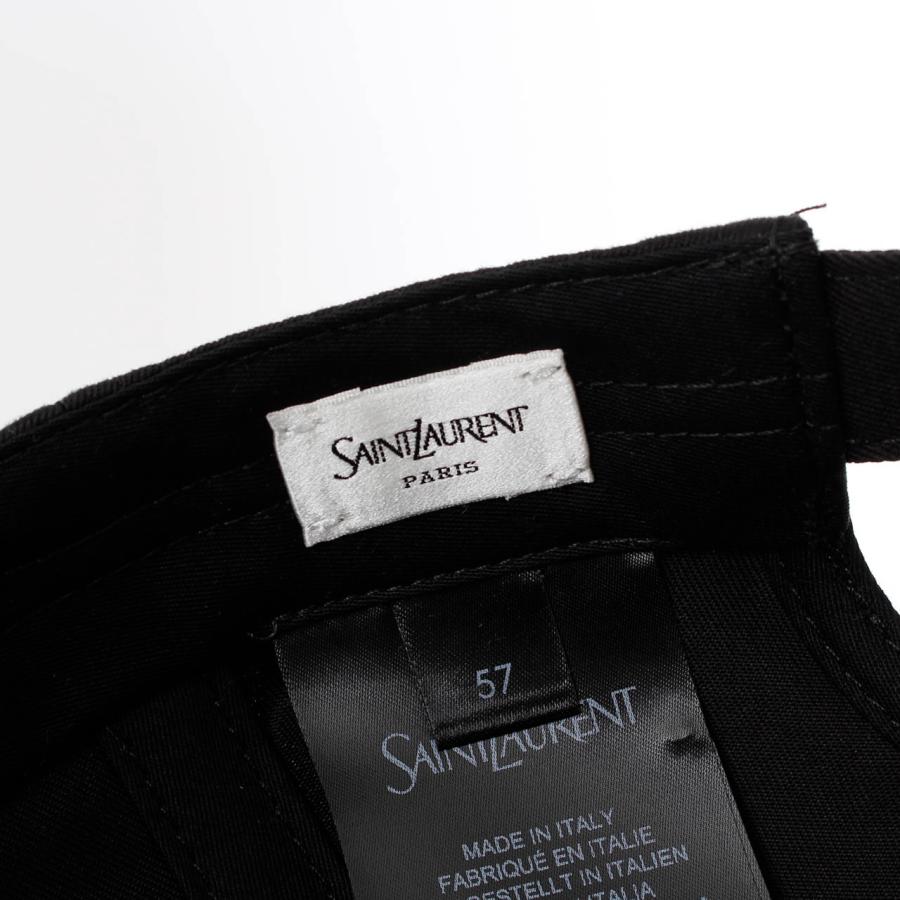SAINT LAURENT サンローラン パリ PARIS キャップ 帽子 Y CAP バー
